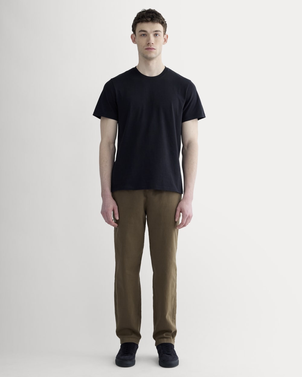 The Premium-Weight Crew | Uniform | Black