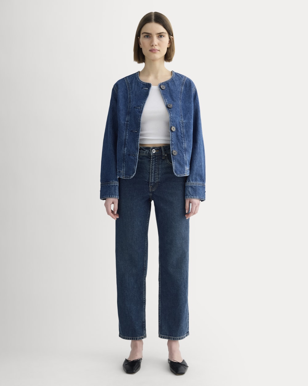 The Way-High® Jean 2.0 | Dark Indigo | 29.5” Inseam
