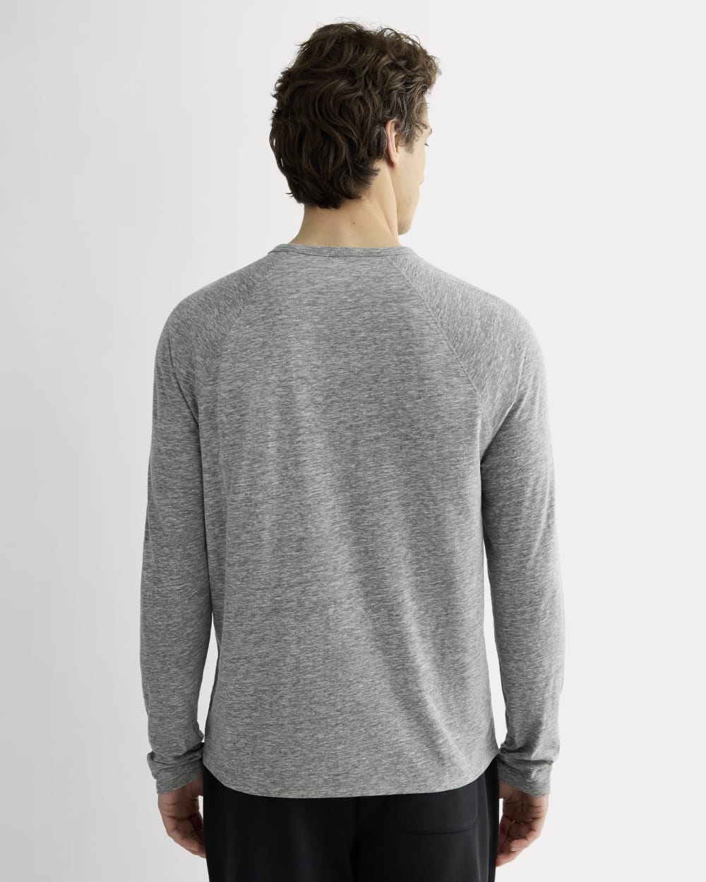 The Rec Long-Sleeve Crew | Heathered Grey