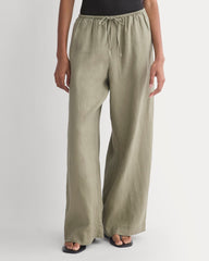 The Drawstring Pant in Linen | Overland