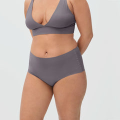 The Invisible High-Rise Hipster | Plum Grey