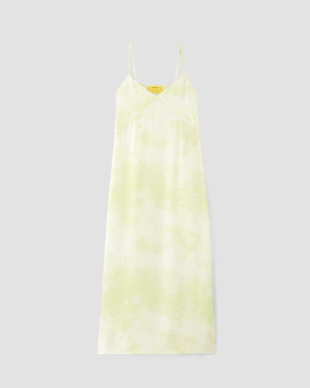 The ESENSMOD x Marques' Almeida Satin Tie-Dye Dress | Seafoam Tie-Dye
