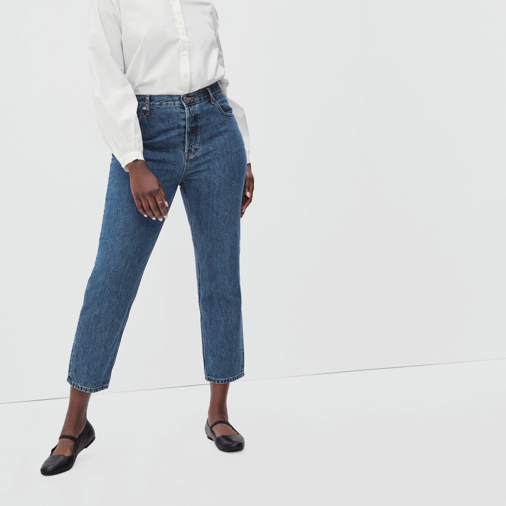 The '90s Cheeky Hourglass Jean | Medium Blue Wash | 26.5" Inseam