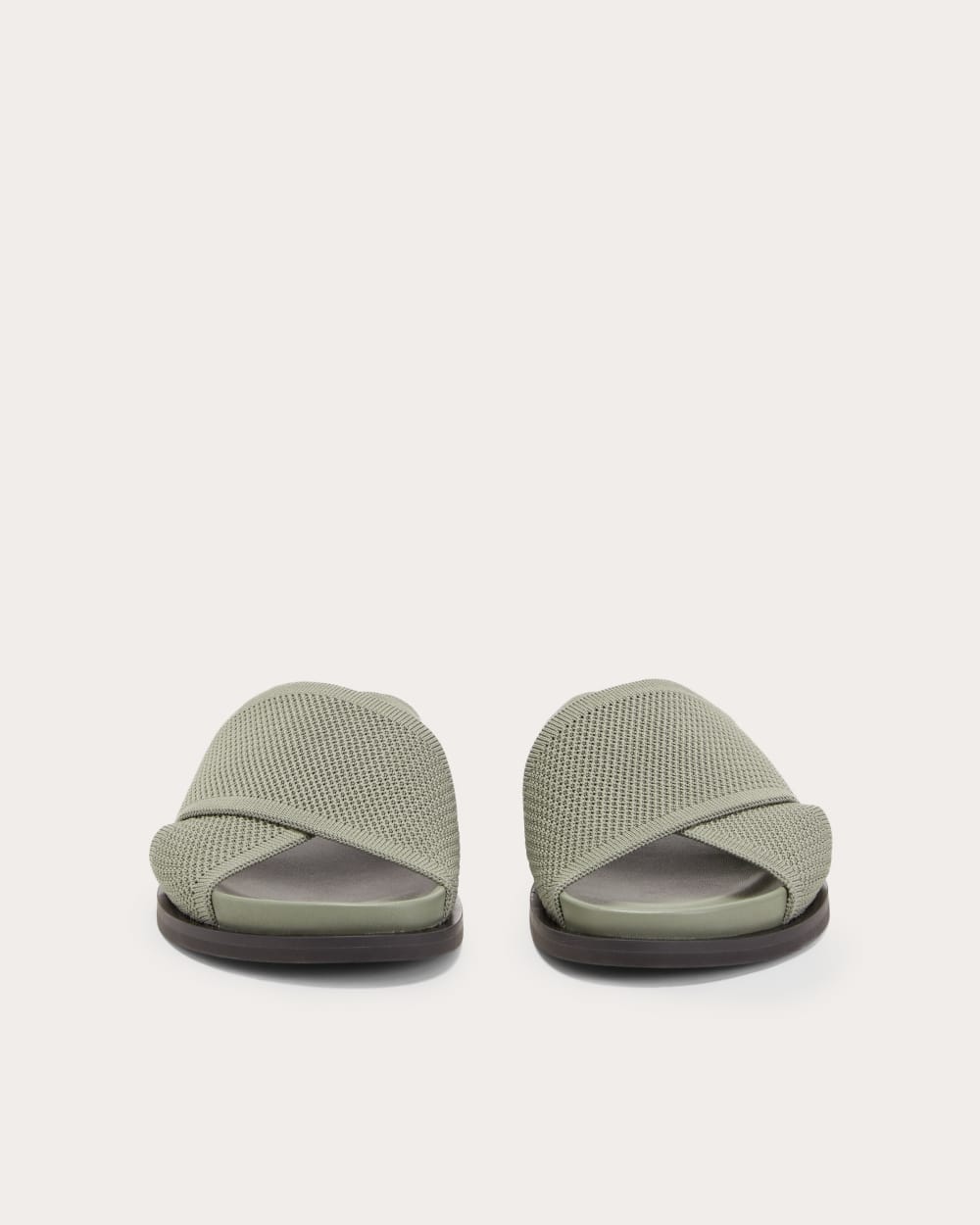 The ReKnit Form Crossover Sandal | Seagrass