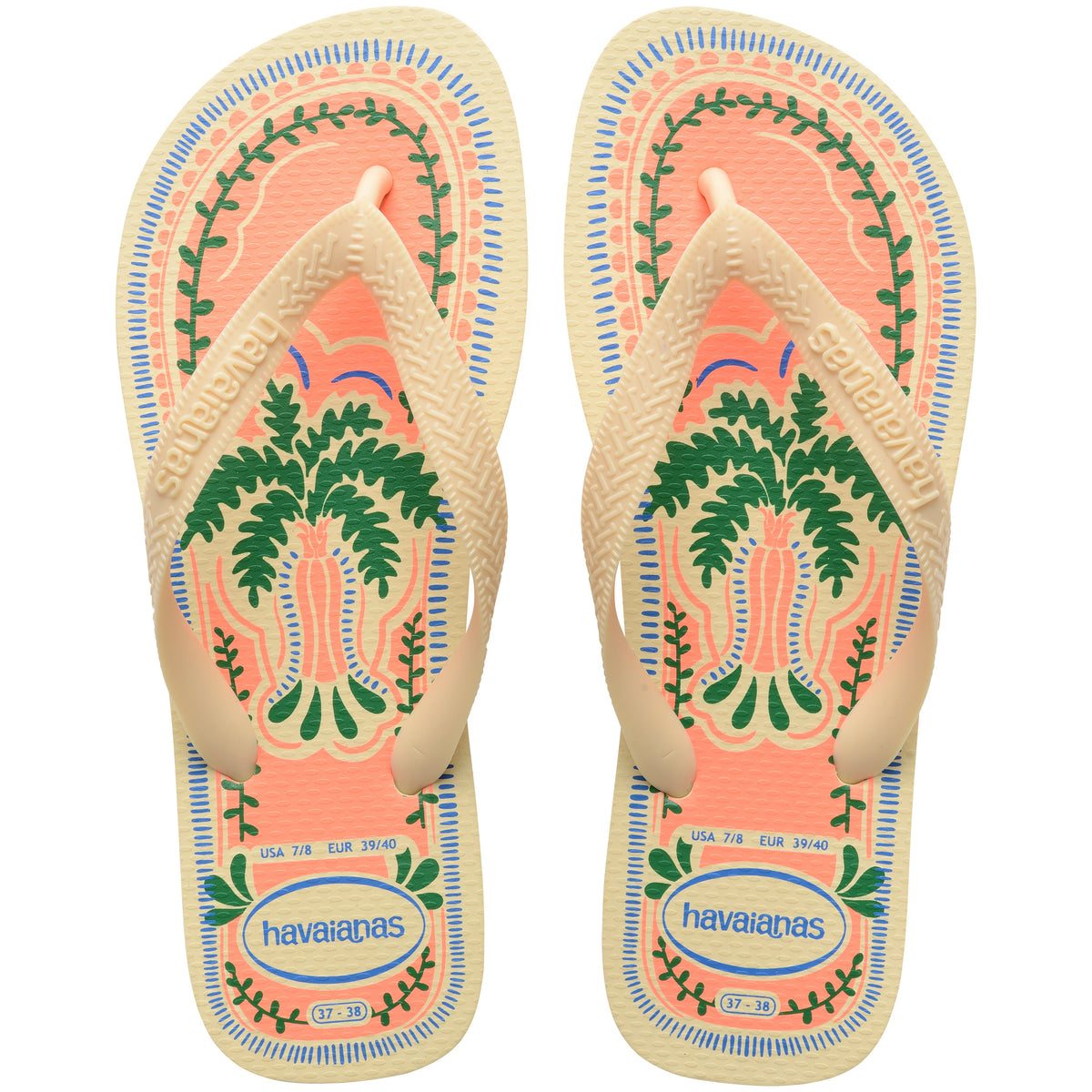 Women's Top Summer Vibes Flip Flops