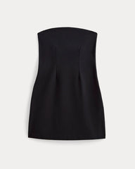 The Dream Strapless Mini Dress | Black