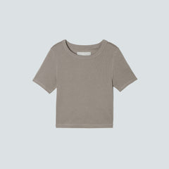 The '90s Rib Tee | Clay