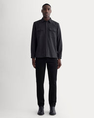 The Heavyweight Overshirt | Uniform | Charcoal Heather