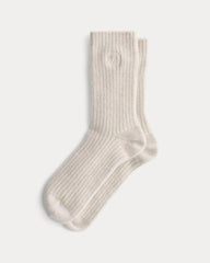 ESENSMOD x Peace & Quiet Cashmere Socks | Bone