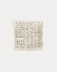 ESENSMOD x Peace & Quiet Silk Bandana | Bone