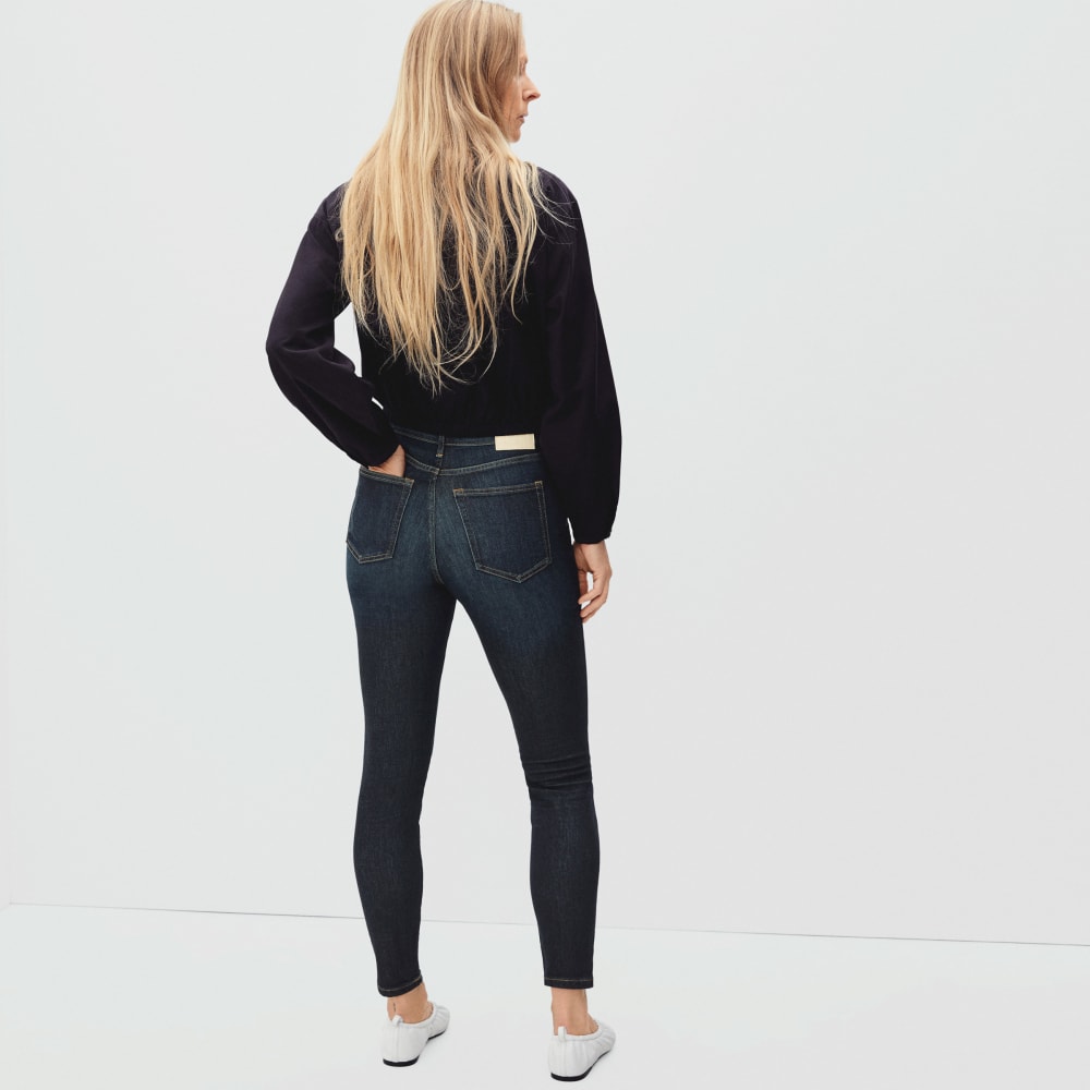 The Authentic Stretch High-Rise Skinny | Deep Indigo | 30.5" Inseam