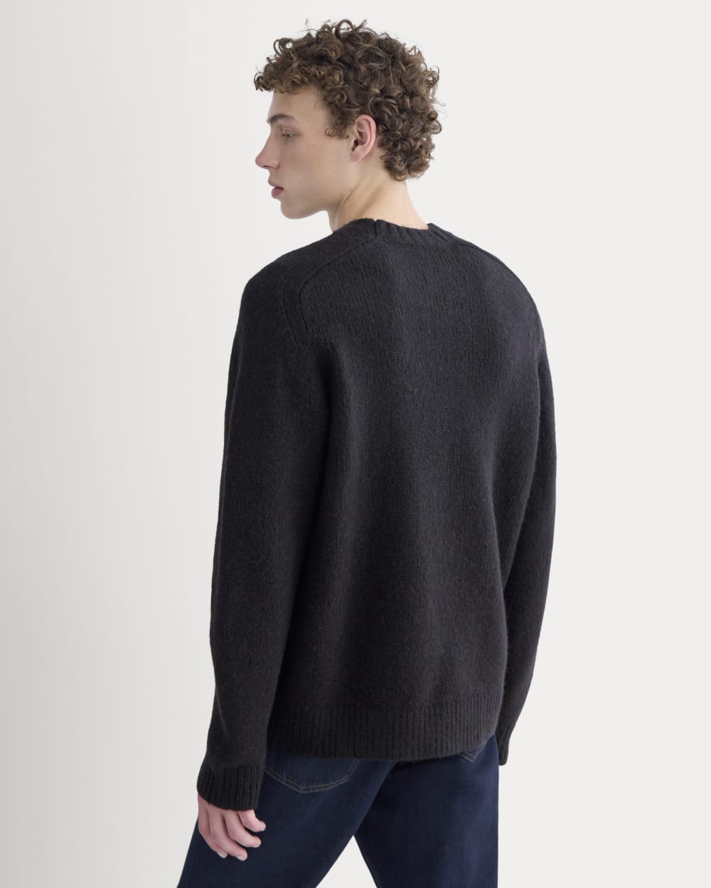 The Cloud Crewneck Sweater | Black