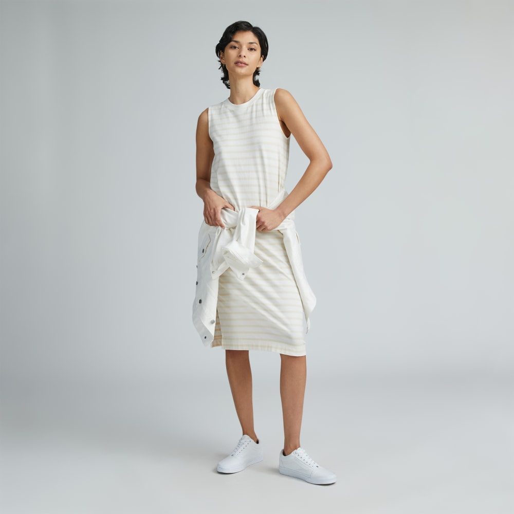 The Weekend Tank Dress | Brazilian Sand / Canvas Tan