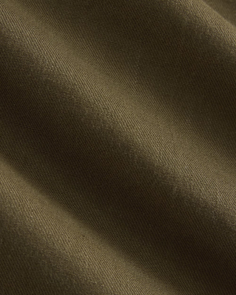 Wide-Leg Belted Pant in Stretch Linen | Beech | Long