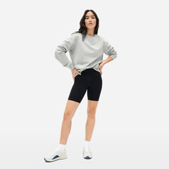 The Unisex French Terry Crew | Heathered Grey