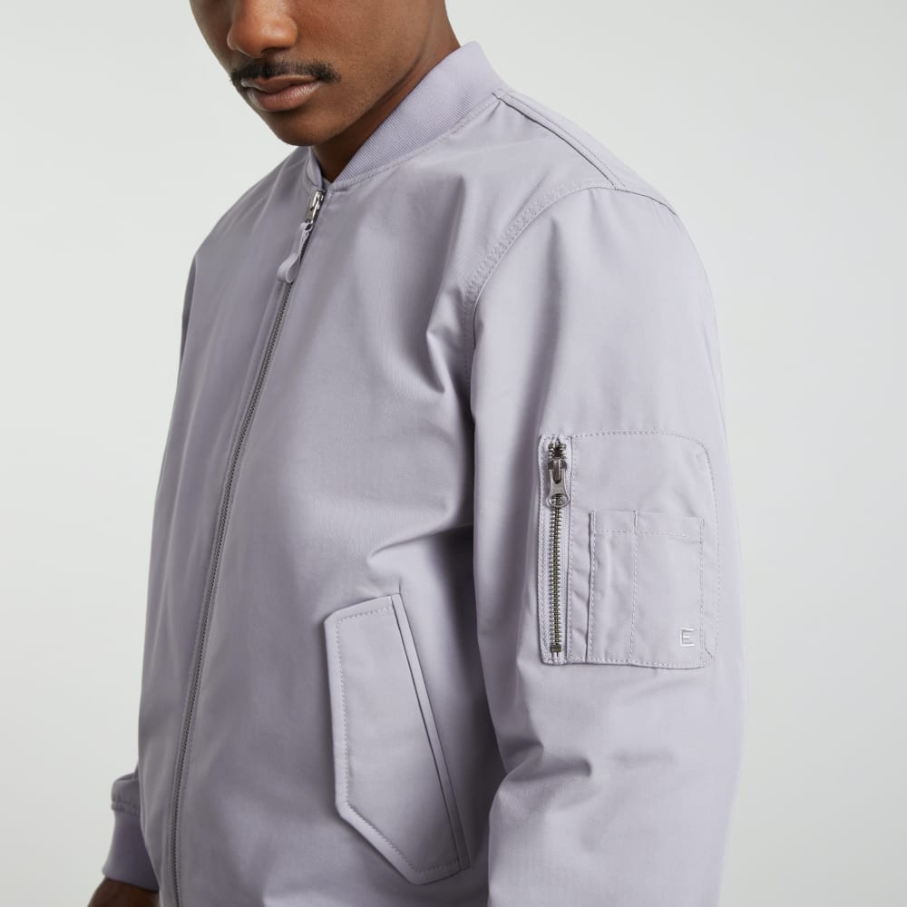 The Bomber Jacket | Uniform | Lilac Grey