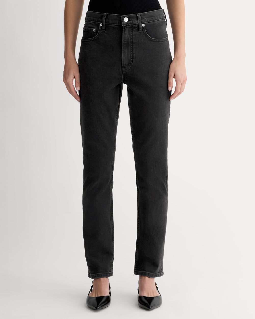 The Original Cheeky庐 Jean | Washed Black | 28.5" Inseam