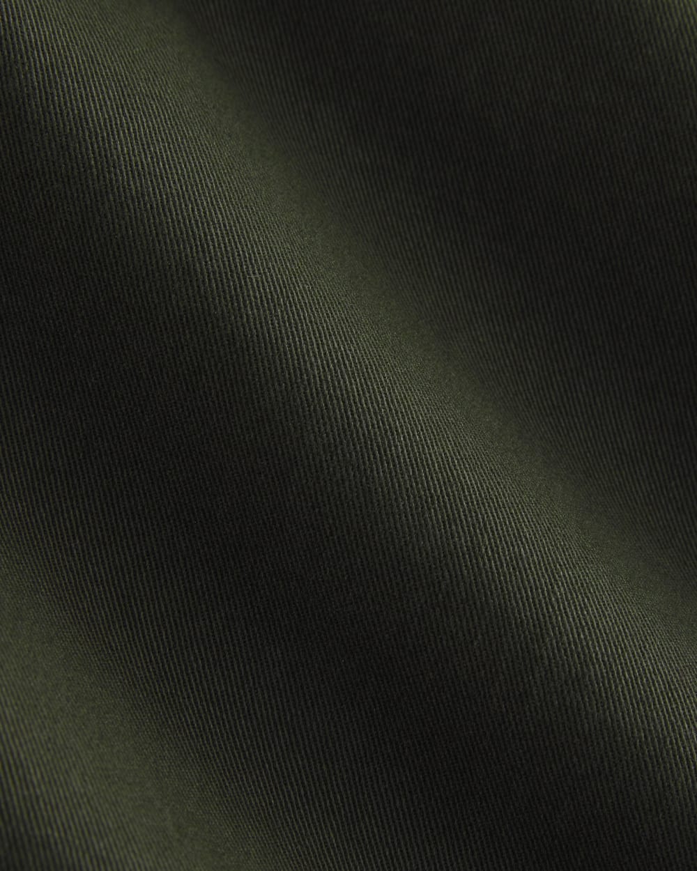 Cotton Twill Chino | Dark Green