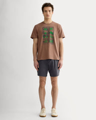The ESENSMOD x Parks Project Essential Organic Crew | Brown / Green / Forged Iron