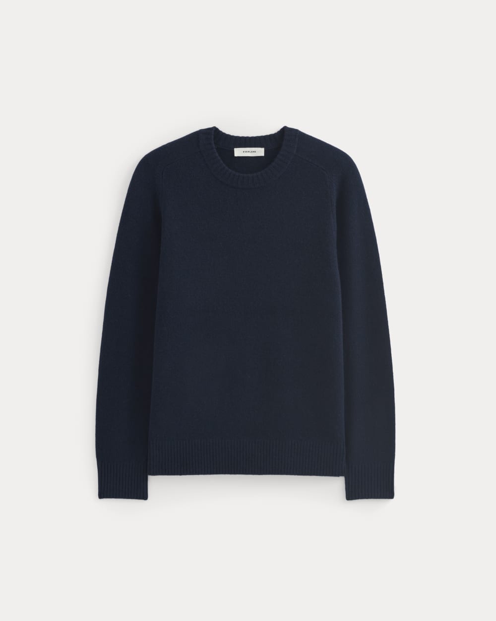 Midweight Cashmere Crew | Navy