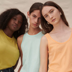 The Air Tank | Orange Chiffon