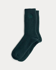 ESENSMOD x Peace & Quiet Cashmere Socks | Pine