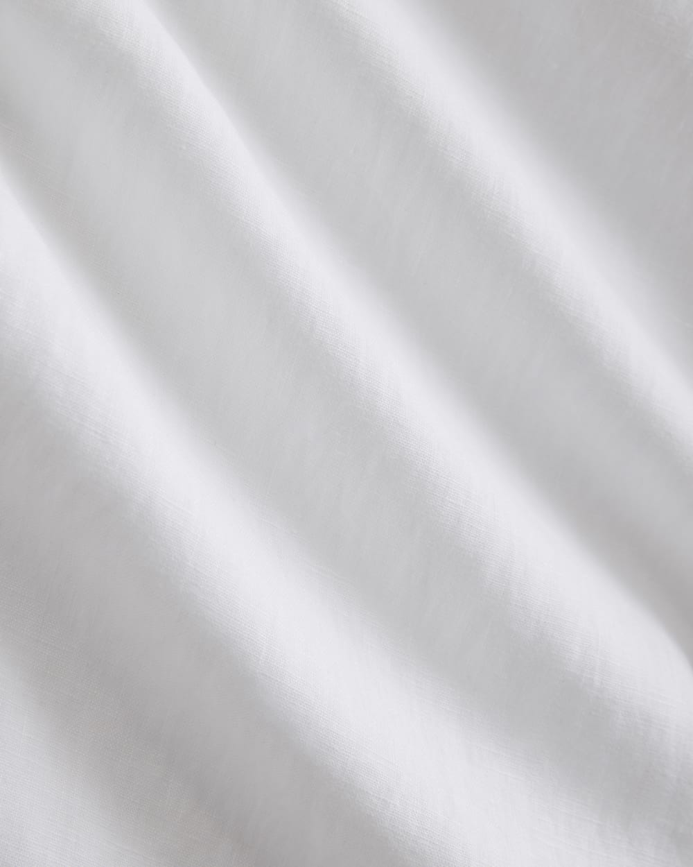 Wide-Leg Drawstring Pant in Linen | White