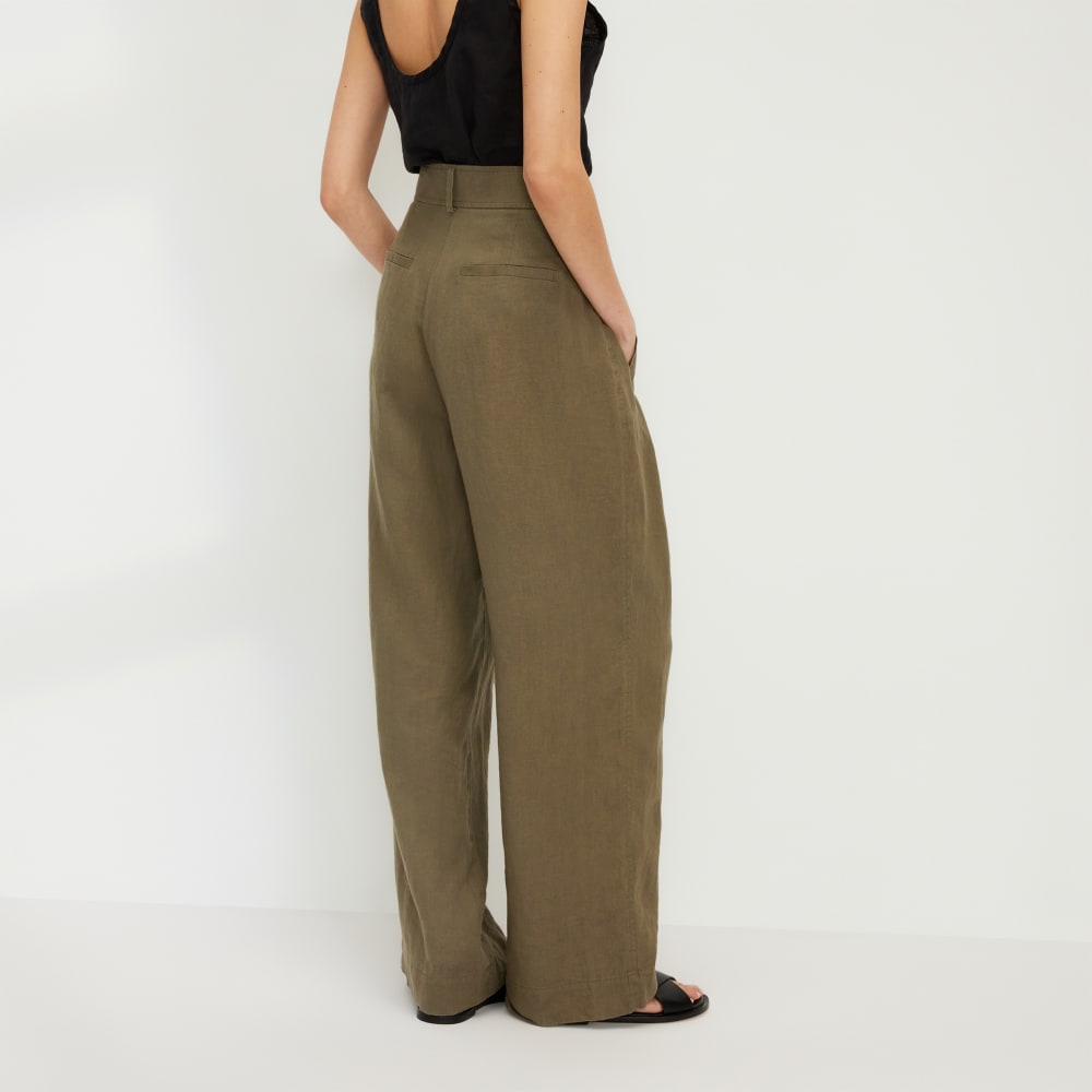 The Linen Way-High庐 Drape Pant | Kalamata