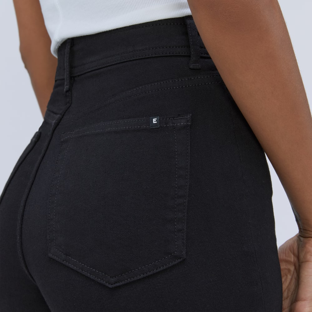 The Way-High® Skinny Split Hem Jean | Black