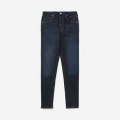 The Curvy Authentic Stretch High-Rise Skinny Jean | Dark Blue Wash | 26.5" Inseam