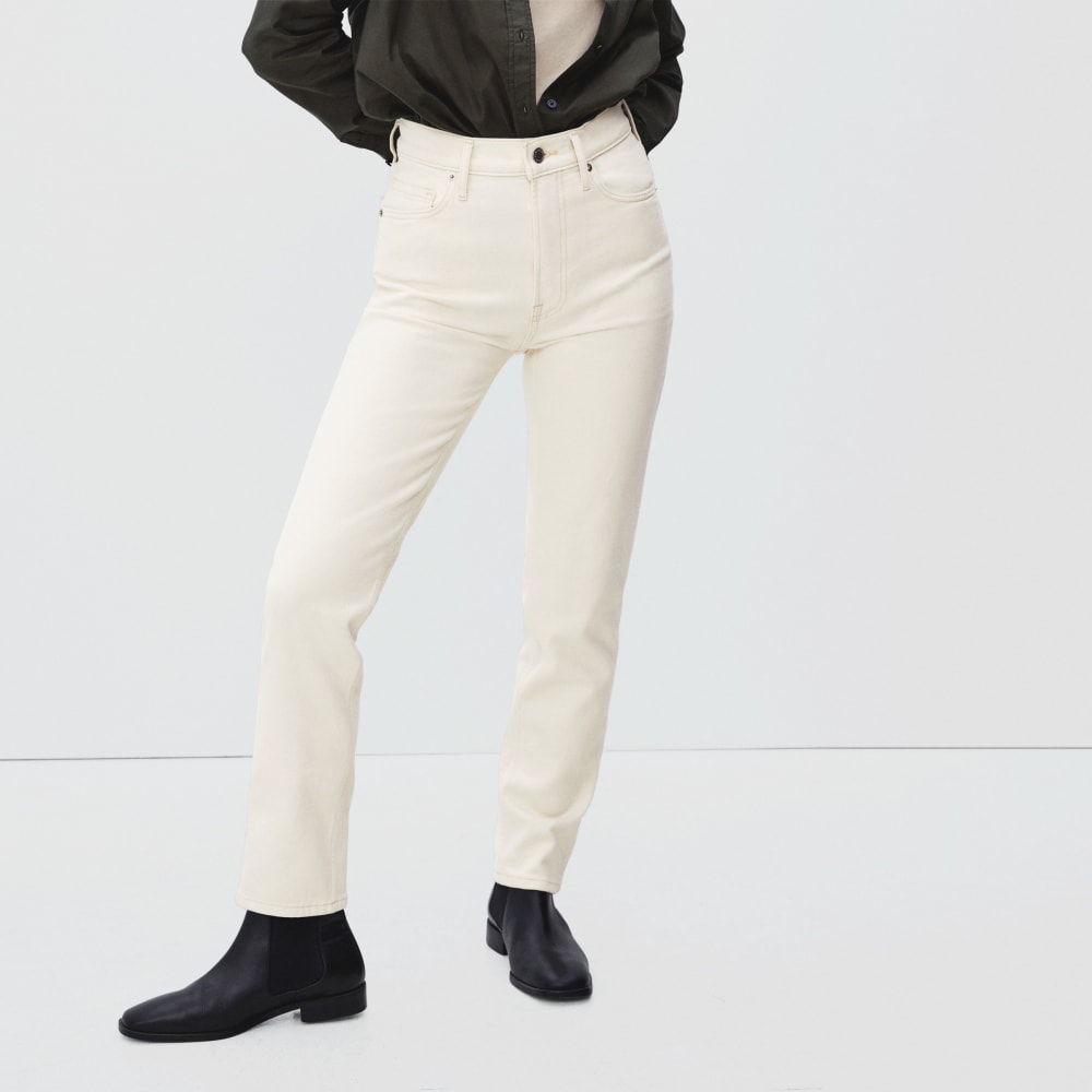The Original Cheeky庐 Jean | Ecru | 26.5" Inseam