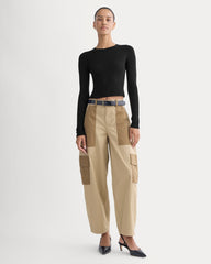 The Utility Cargo Pant | Warm Trench / Soft Brown
