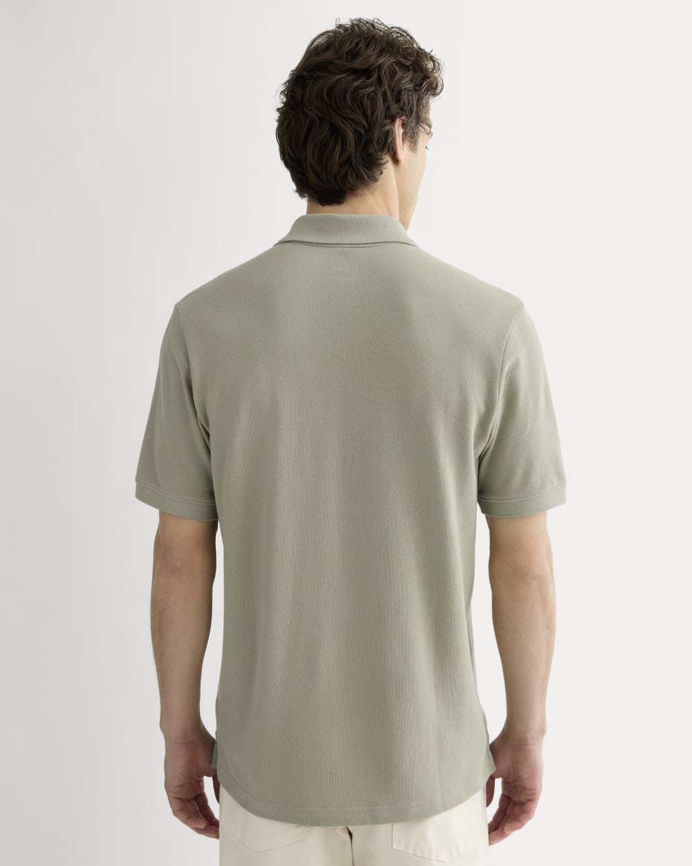The Pique Polo | Eucalyptus