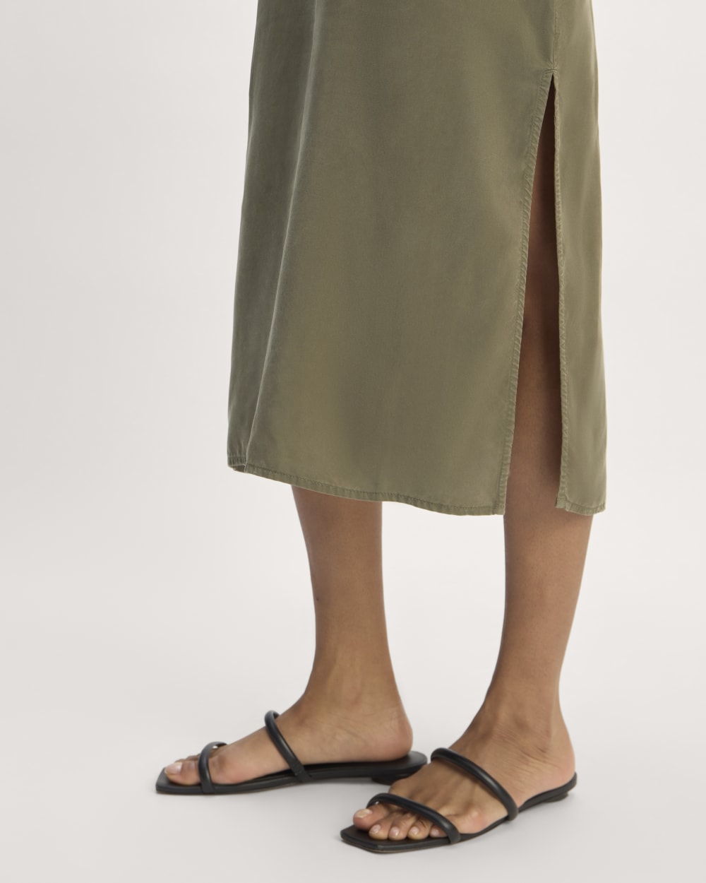 The TENCEL™ Midi Slip Dress | Kalamata