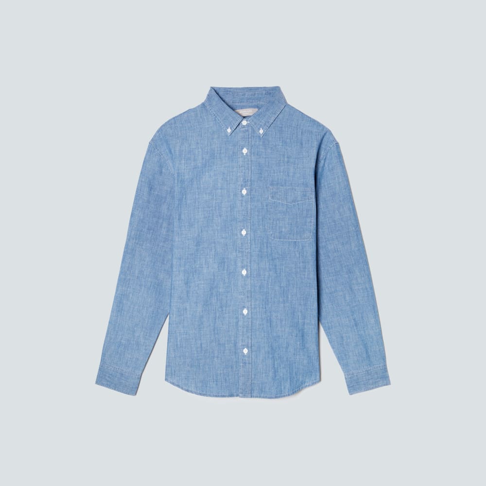 The Relaxed Organic Chambray Shirt | Ivy Blue ReChambray