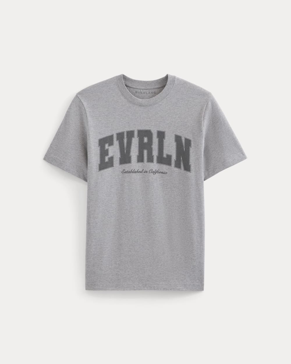Varsity Logo Tee | Heather Grey