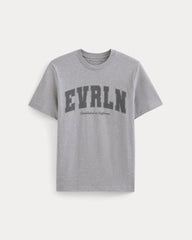 Varsity Logo Tee | Heather Grey
