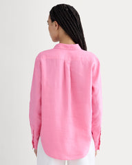 The Must-Have Shirt in Linen | Deep Pink