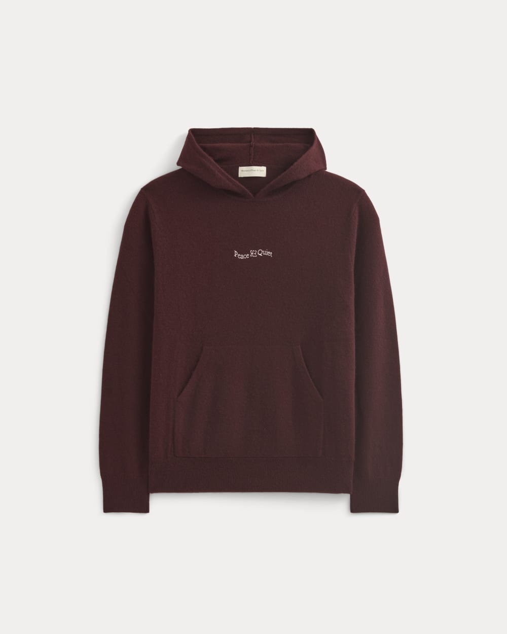 ESENSMOD x Peace & Quiet Cashmere Hoodie | Wine