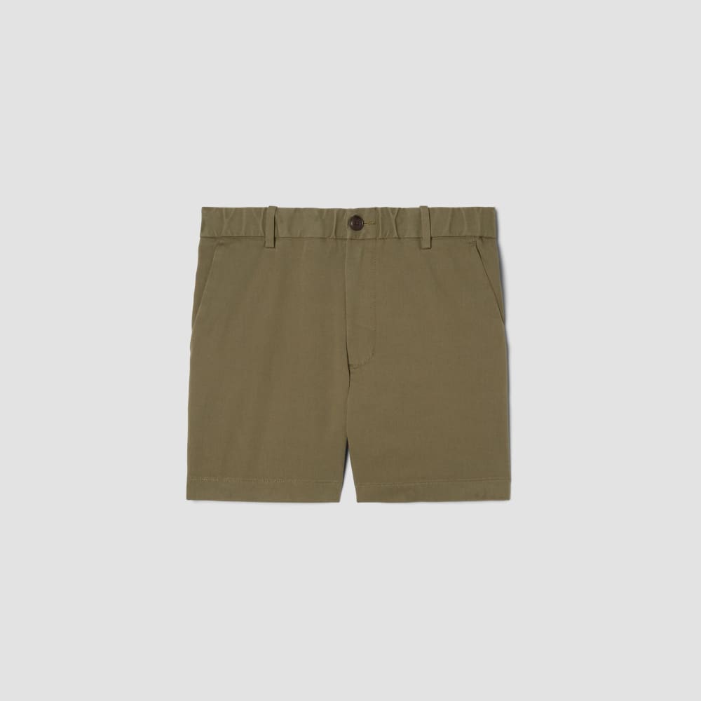 The Pull-On Performance Chino 5" Short | Kalamata