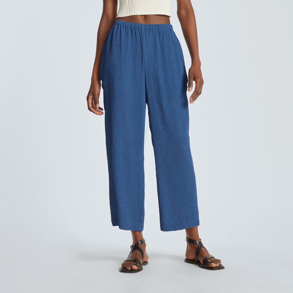 The Naia鈩?Ripple Pant | Deep Blue
