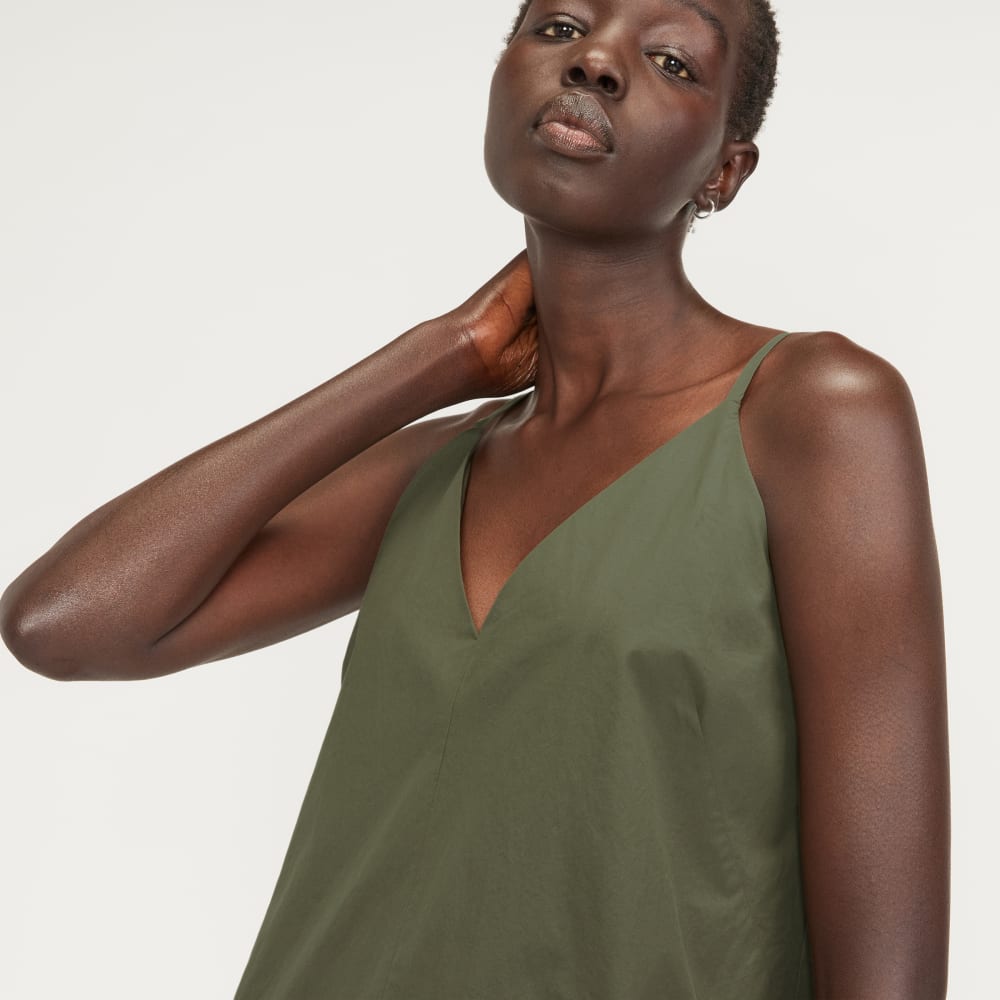 The Poplin Slip Dress | Kalamata