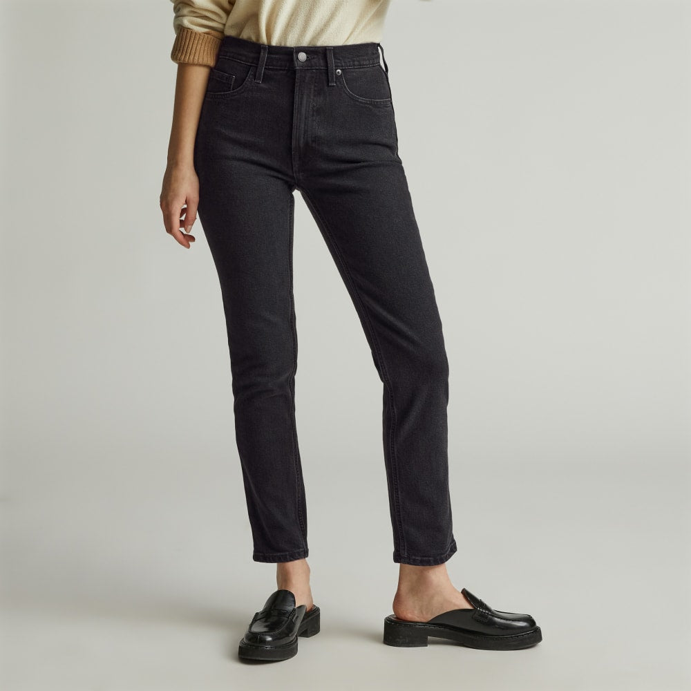 The Original Cheeky庐 Jean | Tumbled Black | 28.5" Inseam