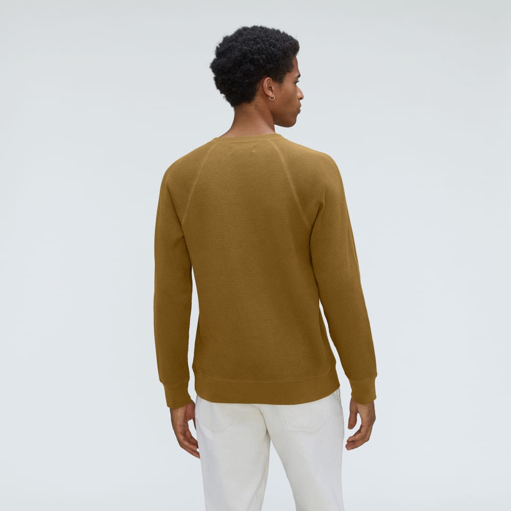 The Waffle Long-Sleeve Crew Tee | Tapenade