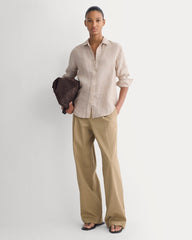 The Must-Have Shirt in Linen | Cornstalk Chambray