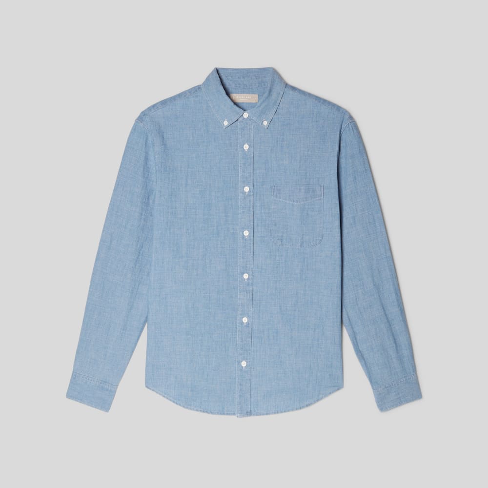 The Relaxed Organic Chambray Shirt | Mid ReChambray