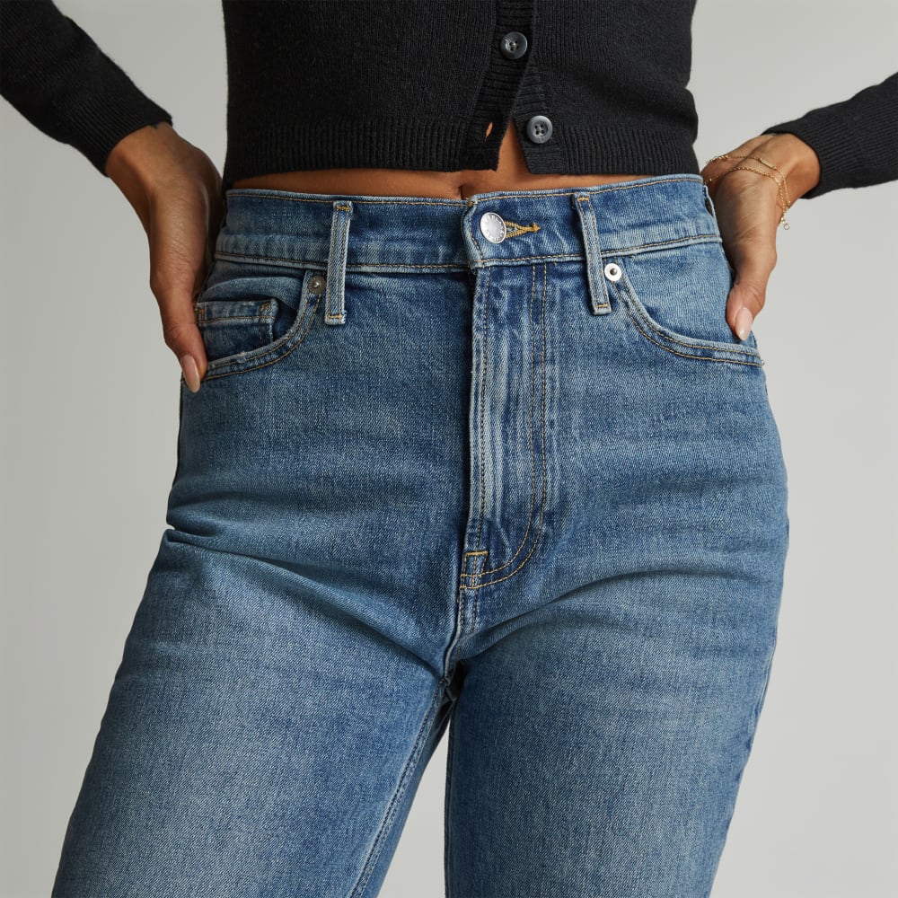 The Original Cheeky庐 Jean | Worn-In Mid Blue | 28.5" Inseam