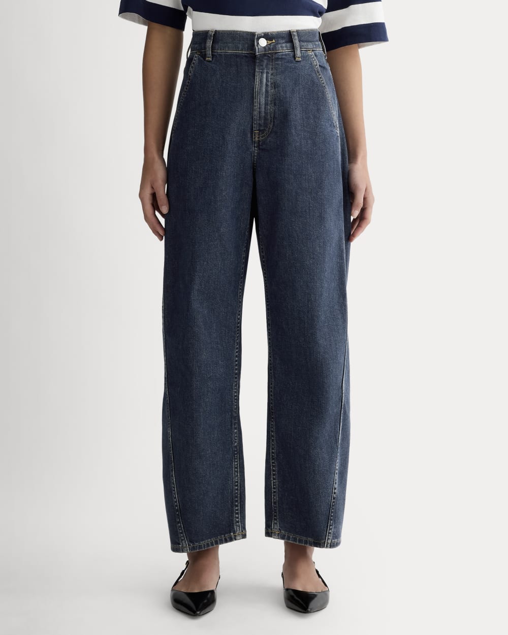 The Way-High® Twist Curve Jean | Indigo Rinse