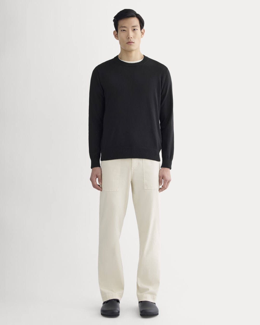 The No-Sweat Sweater | Uniform | Black