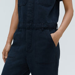 The Supersoft Jean Coverall | Ink Wash